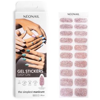 NEONAIL Easy On Gel Stickers folii autocolante pentru unghii culoare M07 20 buc