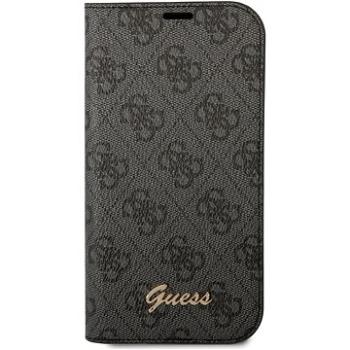 Guess PC/TPU 4G Metal Camera Outline Book Puzdro pre iPhone 14 Pro Black (GUBKP14LHG4SHK)