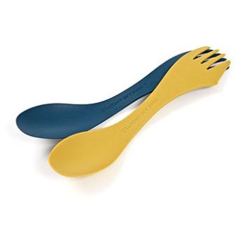 Light My Fire Spork medium 2-pack mustyyellow/hazyblue (7331423012701)