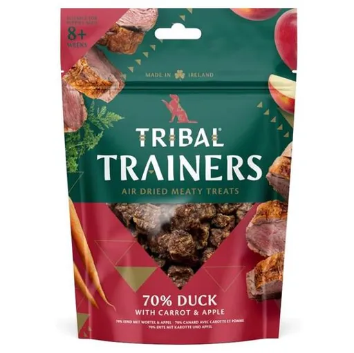 TRIBAL Trainers Snack Duck, Carrot & Apple maškrty pre psov 80 g