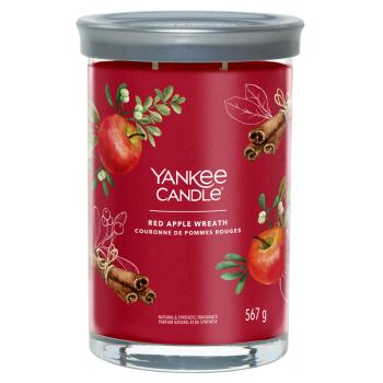 YANKEE CANDLE Signature Tumbler veľký Red Apple Wreath 567 g