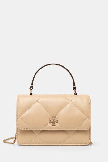 Kabelka Tory Burch Kira béžová farba, 162143.700