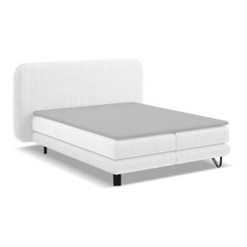 Fehér boxspring ágy 140x200 cm Ilima – Makamii