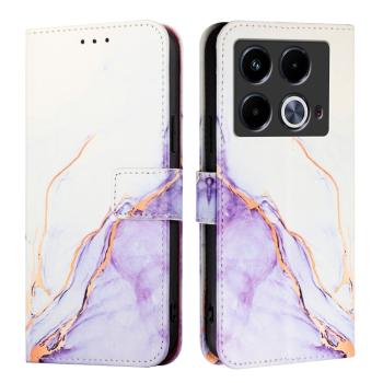 ART MARBLE Peňaženkový kryt pre Infinix Note 40 PURPLE