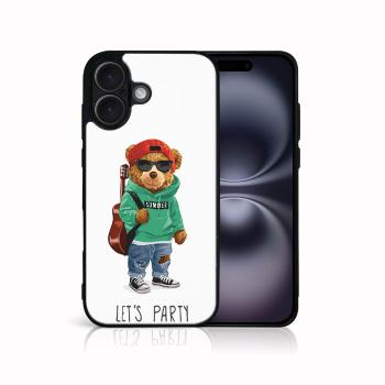 MY ART Ochranný kryt pre Apple iPhone 16 BEAR (177)