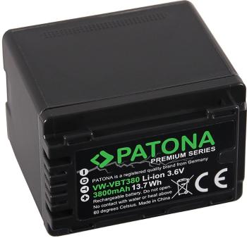 Kamera akkumulátor PATONA VW-VBT380 4040 mAh Li-Ion Premium akkumulátor Panasonic kamerákhoz