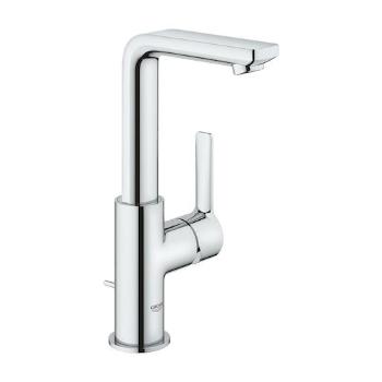 Vysoká umývadlová batéria GROHE Lineare s výpusťou chróm 23296001