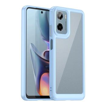 CRYSTAL Ochranný kryt pre Motorola Moto G05 / Moto E15 modrý