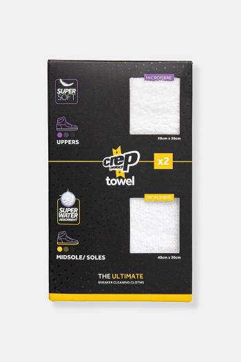 Handrička na obuv Crep Protect CREP Protect Ultimate Microfibre Towel (2pc) 2-pak biela farba, CP039