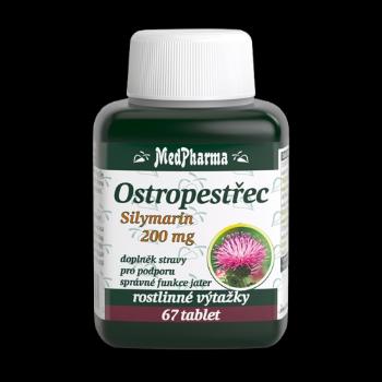 MEDPHARMA Ostropestrec (Silymarin 200mg), 67 tabliet