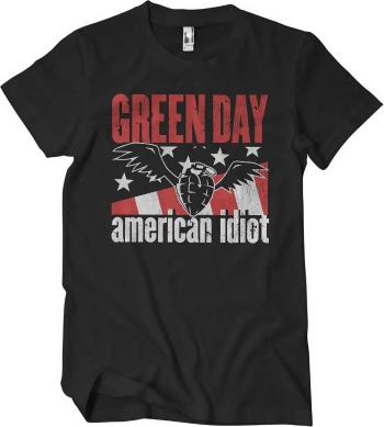 Green Day Tričko American Idiot Unisex Black 2XL