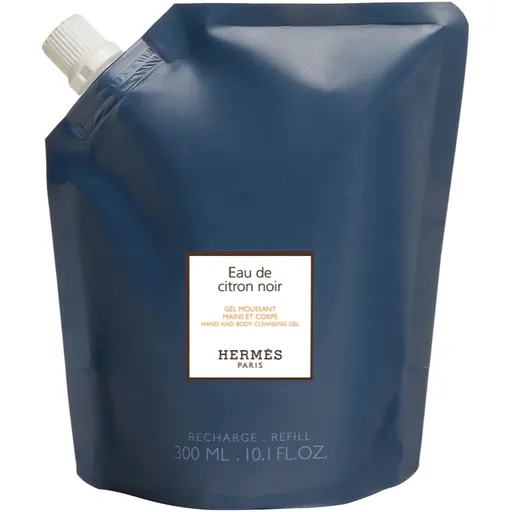 HERMÈS Le Bain Eau de citron noir penivý gél náhradná náplň unisex 300 ml