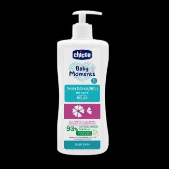 CHICCO Šampón na telo s dávkovačom Baby Moments Relax 93% prírodných zložiek 500 ml