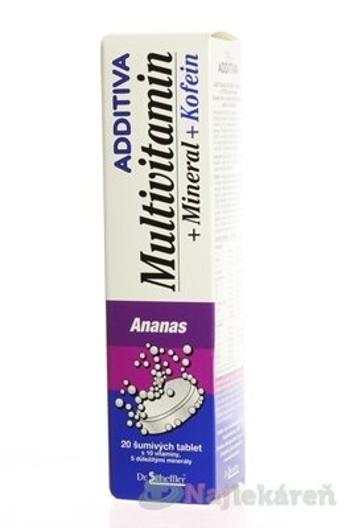 ADDITIVA MULTIVITAMÍN + Minerál + Kofein, 20 ks