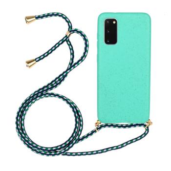 ROPE Kryt so šnúrkou Samsung Galaxy S20 svetlozelený