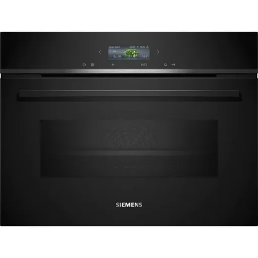 Vstavaná kompaktná rúra Siemens s mikrovlnami 60 x 45 cm čierna CM724G1B1