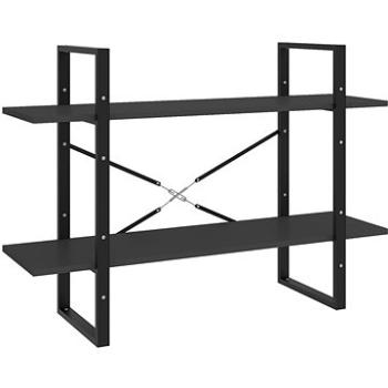 Shumee s 2 policami sivá 100 × 30 × 70 cm drevotrieska, 806469
