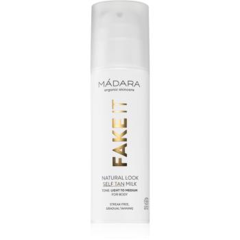 Mádara Fake It samoopalovacie mlieko 150 ml