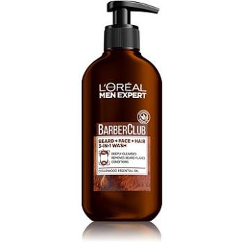 ĽORÉAL PARIS Men Expert Barber Club 3 v 1 Gel 200 ml (3600523526130)