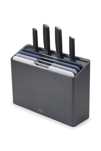 Sada dosiek a nožov v organizéri Joseph Joseph Folio Plus 32 x 10 x 23 cm 9-pak šedá farba