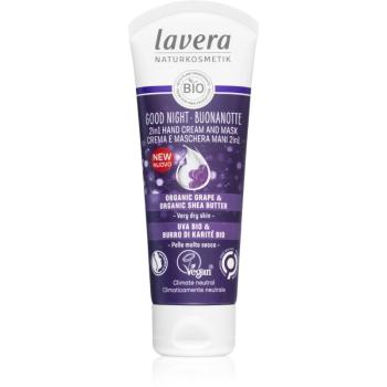 Lavera Good Night revitalizačný krém a maska na ruky 75 ml