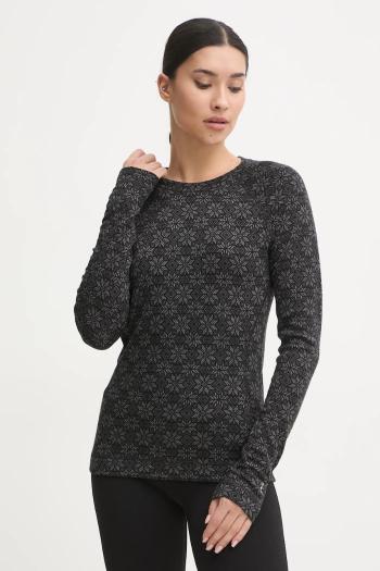 Funkčné tričko s dlhým rukávom Smartwool Classic Thermal Merino ružová farba