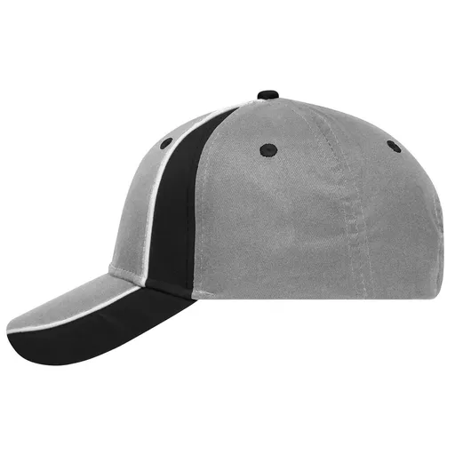 Myrtle Beach (Daiber) Reklamná šiltovka MB135 - Svetlošedá / čierna / biela | uni