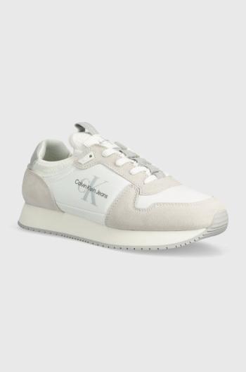 Tenisky Calvin Klein Jeans Runner Sock Laceup RUNNER SOCK LACE UP čierna farba, YM0YM00553