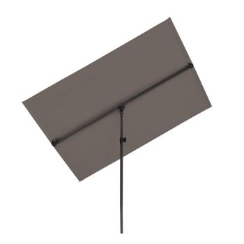 Blumfeldt Flex-Shade L, slnečník, 130 x 180 cm, polyester, UV 50, tmavosivý