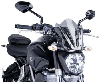 Motor plexi PUIG NEW. GEN SPORT füstszínű, YAMAHA MT-07 (2014-2017) modellekhez