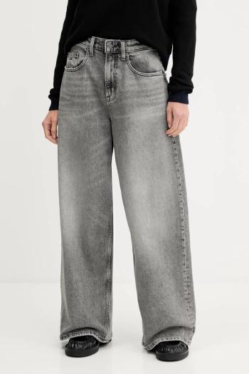 Rifle Tommy Jeans šedá farba, DW0DW21736