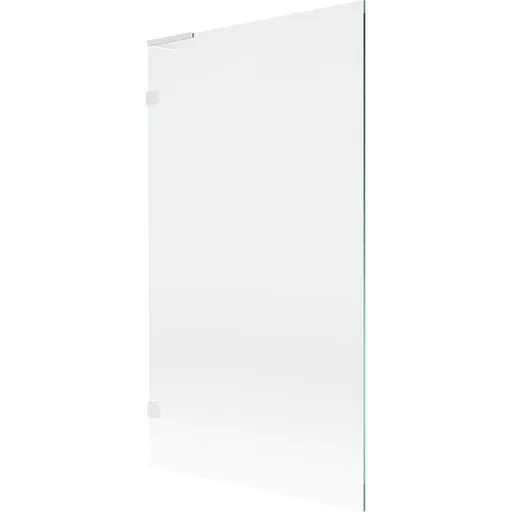 MEXEN/S - Lunar L vaňová zástena FIX 100 x 150, transparent, biela 897L-100-000-20-00