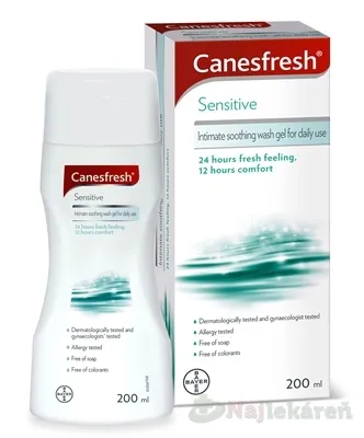 Canesfresh Sensitive Intímny umývací gél 200 ml