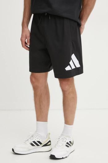 Šortky adidas Essentials pánske, čierna farba, IS6909