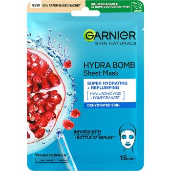 Garnier Super hydratačná vypĺňajúci maska Moisture & Aqua Bomb (Skin Tissue Superhydrating Mask) 28 g
