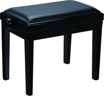 Grand HY-PJ023 Drevená klavírna stolička Black Gloss