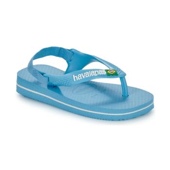 Havaianas  BABY BRASIL LOGO II  Žabky Modrá