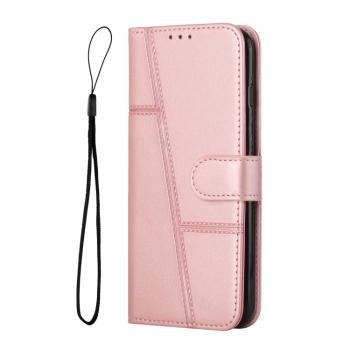STITCHED Peňaženkový kryt pre Motorola Moto G35 5G ružový