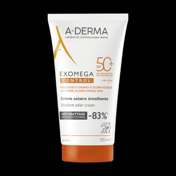 A-DERMA Exomega Control Emolienčný krém SPF50+ 150 ml