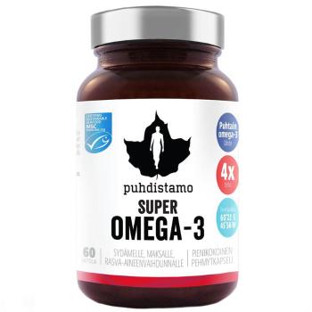 PUHDISTAMO Super Omega-3 60 kapsúl