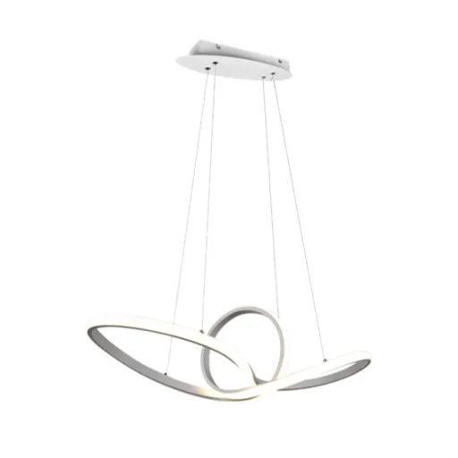 Reality Sansa led závesné osvetlenie biela r32751131 RER32751131