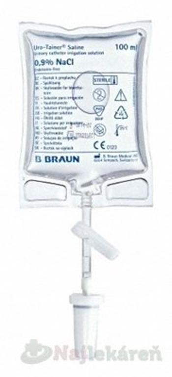 B.BRAUN Uro-Tainer NaCl 0,9% preplachovaci roztok, 10x100ml