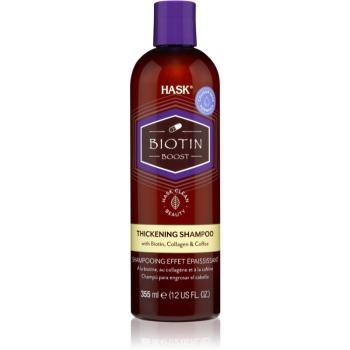 HASK Biotin Boost erősítő sampon a hajtérfogat növelésére 355 ml