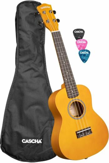 Cascha CUC105 Linden Yellow Koncertné ukulele