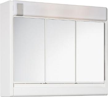 Zrkadlová skrinka s osvetlením Jokey 60x51 cm plast biela RUBIN