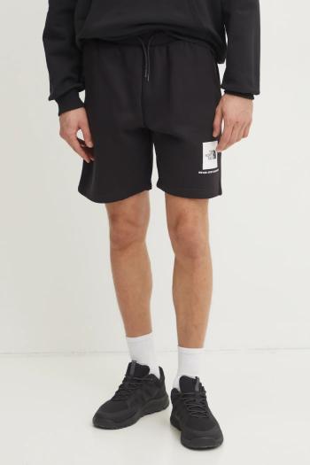 Šortky The North Face Nuptse Regular pánske, čierna farba, NF0A8C1JKY41