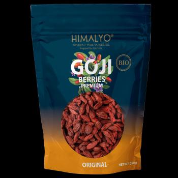 HIMALYO Goji Premium sušené plody BIO 250 g expirácia 31.12.2024