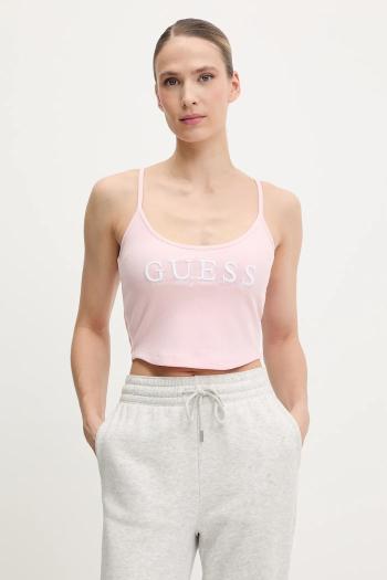 Top Guess SUNFLOWER ružová farba, V5GP16 K8RT2