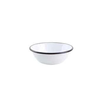 TORO Smaltovaná miska 16cm biela