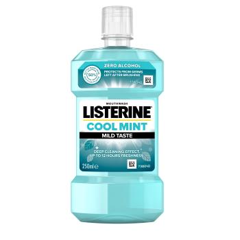 Listerine Ústna voda bez alkoholu Zero - Coolmint Mild Taste 250